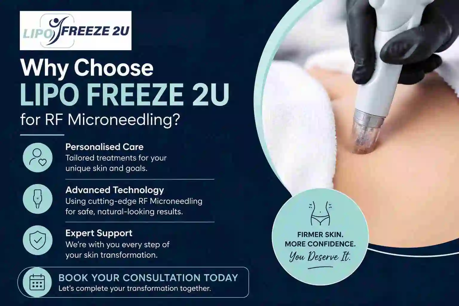 Why Choose LIPO FREEZE 2U for RF Microneedling Dorset?