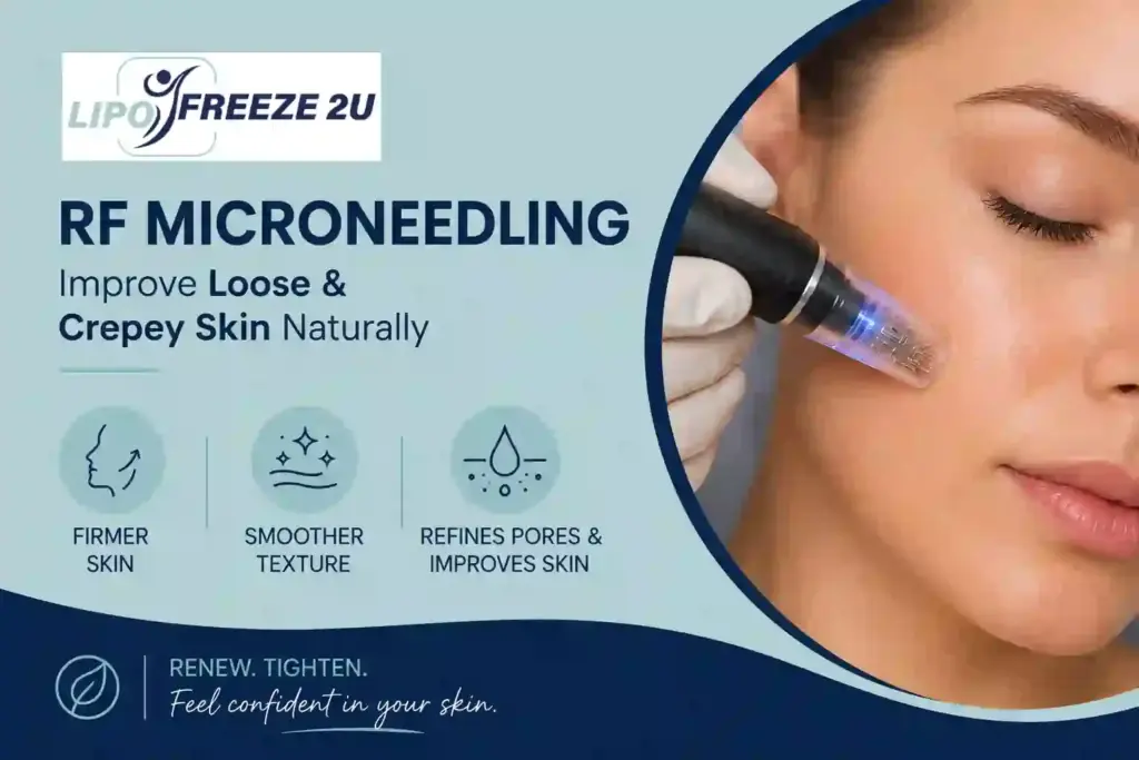 Can RF Microneedling Help Improve Loose and Crepey Skin Dorset?